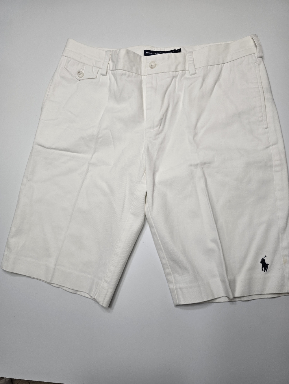 Ralph Lauren Sport Size 10 Classic White Shorts